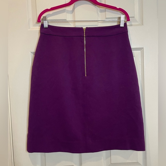 Kate Spade ♠️ 60’s Mod Plum Purple Skirt - Picture 4 of 8